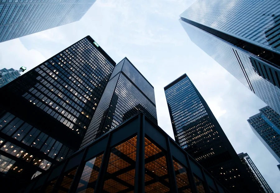 Corporate office towers