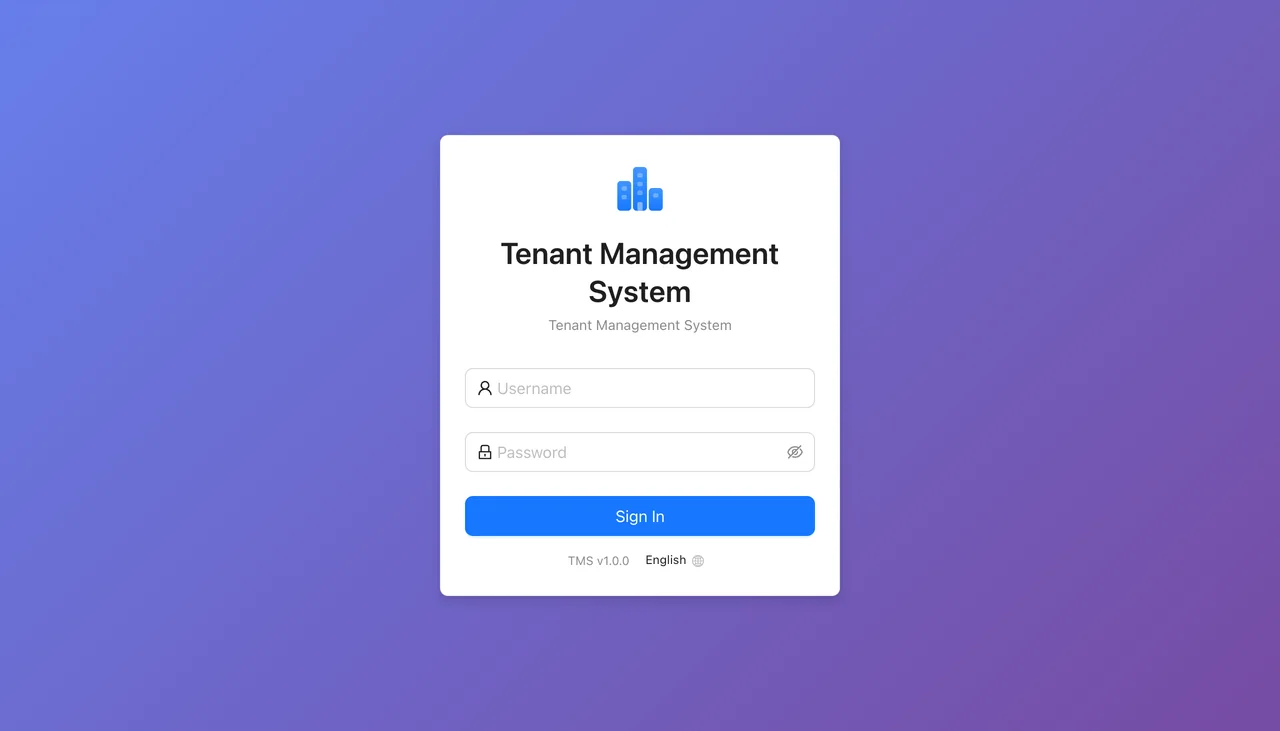 Tenant Management System property management platform